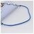 Miu Miu Matelasse Hand Bag Cotton 2way Blue Silver - vista 7