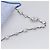 Miu Miu Matelasse Hand Bag Cotton 2way Blue Silver - vista 8