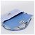 Miu Miu Matelasse Hand Bag Cotton 2way Blue Silver - vista 9