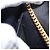 PRADA Chain Shoulder Bag Safiano Leather Black Gold - vista 11