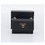 PRADA Chain Shoulder Bag Safiano Leather Black Gold - vista 12