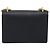 PRADA Chain Shoulder Bag Safiano Leather Black Gold - vista 2