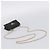 PRADA Chain Shoulder Bag Safiano Leather Black Gold - vista 7