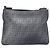 FENDI Zucca Canvas Shoulder Bag PVC Silver Black 7VA247 - vista 2