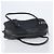 PRADA Hand Bag Nylon Leather Black Silver - vista 6