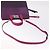 Salvatore Ferragamo Studio Bag Small Leather 2way Purple Silver - vista 10