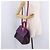 Salvatore Ferragamo Studio Bag Small Leather 2way Purple Silver - vista 30