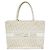 Dior Borsa Book Tote Medium Oblique White Gold