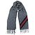 Bufanda Gucci Web de lana gris - vista 2