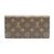 Louis Vuitton Cartera Larga Emily en Monogram Canvas Fuchsia - vista 4
