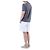 Brunello Cucinelli Pantaloncini a metà lunghezza con vita elastica e patch logo Tennis (White) - vista 11