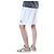 Brunello Cucinelli Pantaloncini a metà lunghezza con vita elastica e patch logo Tennis (White) - vista 13