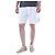 Brunello Cucinelli Pantaloncini a metà lunghezza con vita elastica e patch logo Tennis (White) - vista 3