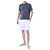 Brunello Cucinelli Pantaloncini a metà lunghezza con vita elastica e patch logo Tennis (White) - vista 4