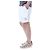 Brunello Cucinelli Pantaloncini a metà lunghezza con vita elastica e patch logo Tennis (White) - vista 9