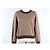 Gucci GG Jacquard Langarmstrick braun - Ansicht 2