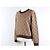 Gucci GG Jacquard Langarmstrick braun - Ansicht 3
