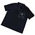 Prada Herren Nylon Kurzarm Polo T-Shirt Schwarz - Ansicht 3