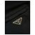 Prada Herren Nylon Kurzarm Polo T-Shirt Schwarz - Ansicht 7