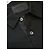 Prada Herren Nylon Kurzarm Polo T-Shirt Schwarz - Ansicht 8