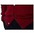 Comme Des Garcons V-Ausschnitt Strickcardigan aus Wolle mit rotem Herz-Patch - Ansicht 13