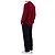 Comme Des Garcons V-Ausschnitt Strickcardigan aus Wolle mit rotem Herz-Patch - Ansicht 28