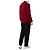 Comme Des Garcons V-Ausschnitt Strickcardigan aus Wolle mit rotem Herz-Patch - Ansicht 31