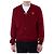 Comme Des Garcons V-Ausschnitt Strickcardigan aus Wolle mit rotem Herz-Patch - Ansicht 4