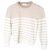 Brunello Cucinelli Kaschmir Strickpullover gestreift beige