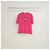 Balenciaga T-shirt a maniche corte rossa da donna con logo ricamato - vista 2