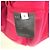 Balenciaga T-shirt a maniche corte rossa da donna con logo ricamato - vista 6