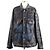 Balenciaga Graffiti Denim Jacke