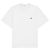 Céline Baumwoll-Jersey T-Shirt mit kurzen Ärmeln Weiß