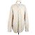 Burberry Überdimensioniertes Baumwollhemd Kariert Beige