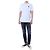 Philipp Plein Steel Leder-Patch Basic Round T-Shirt (White) - Ansicht 3