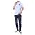 Philipp Plein Steel Leder-Patch Basic Round T-Shirt (White) - Ansicht 7