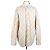 Burberry Überdimensioniertes Baumwollhemd Kariert Beige