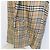 Burberry Cape Sciarpa in Seta Beige a Quadri Classici - vista 4