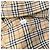 Burberry Cape Sciarpa in Seta Beige a Quadri Classici - vista 8