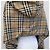 Burberry Cape Sciarpa in Seta Beige a Quadri Classici - vista 9
