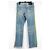 Gucci Web Side Jeanshose Hellblau - Ansicht 3