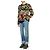 Gucci Web Side Jeanshose Hellblau - Ansicht 6