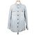 Camicia in denim Off White blu XL