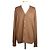 Burberry Wollcardigan Eichenblatt Camel XL