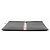 Thom Browne Clutch Medium Three Stripes in pelle martellata Nero - vista 6