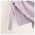 Isabel Marant Asymmetrischer Strickpullover in Lavendel - Ansicht 7