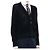 Thom Browne Cardigã de crepe de lã com corte relaxado Navy - vista 4
