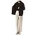 Yohji Yamamoto TRK JKT Big Logo Patch Zip-Up - vista 5