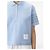 Thom Browne Overdyed Jersey Polo Kurzarm T-Shirt Blau - Ansicht 4