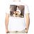 Off White Caravaggio T-Shirt mit Lauten-Print